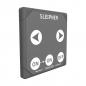 Preview: Side Power Touch panel singel, quadratisch