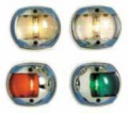 15 Steuerbordlampe COMPACT 12A, Edelstahl AISI 316