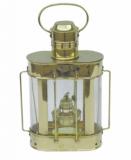 Kabelgattslampe, Messing, Petroleumbrenner, H: 27cm
