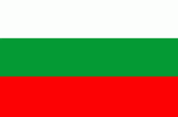 Flagge 30 x 45 cm BULGARIEN