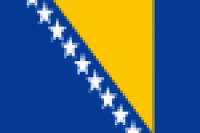 Flagge 20 x 30 cm BOSNIEN-HERZEGOWINA