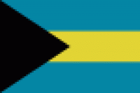 Flagge 30 x 45 cm BAHAMAS