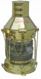 Ankerlampe, Messing, Petroleumbrenner, H: 48cm, Dm: 22,5cm