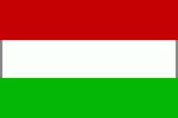 Flagge 20 x 30 cm UNGARN