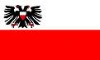 Flagge 50 x 75 cm LÜBECK (mit Adler)