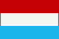 Flagge 20 x 30 cm LUXEMBURG