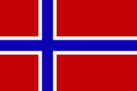 Flagge 20 x 30 cm NORWEGEN