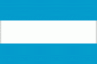 Flagge 20 x 30 cm ARGENTINIEN