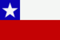 Flagge 30 x 45 cm CHILE