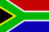 Flagge 30 x 45 cm REP. SÜD-AFRIKA