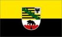 Flagge 20 x 30 cm SACHSEN-ANHALT