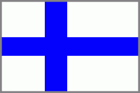 Flagge 20 x 30 cm FINNLAND