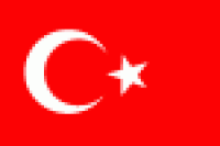 Flagge 20 x 30 cm TÜRKEI