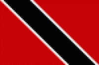 Flagge 20 x 30 cm TRINIDAD-TOBAGO