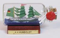 Flaschenschiff - Alexander von Humboldt, mini, L: 6cm