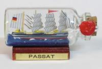 Flaschenschiff - Passat, mini, L: 6cm
