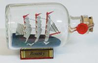 Flaschenschiff - Bounty, L: 9cm