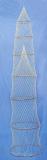Fischreuse mit 7 Ringen, L: 230cm