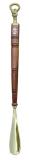 Schuhloeffel, extralang, Messing/Holz, L: 62cm