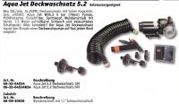 Aquajet Deckwaschsatz super Type 5.0 24v 19l/min. 5bar