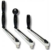 allpa® Windekurbel Chrom 250mm Lockin mit Ball-Griff