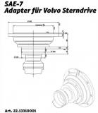 Anbausatz Mercedes X Volvo- Z-antrieb