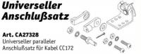 Anschlusssatz Parallel Universal fuer Kabel CC172/330/633