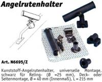 Aufbau-angelhalter, Schwarz