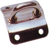 Augplatte Gebogen Niro 46x42mm