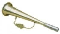 Nebelhorn mit Kette, Messing, L: 33,5cm, Dm: 9,5cm