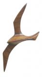 Wandhaenger - Moewe, Holz, 21cm