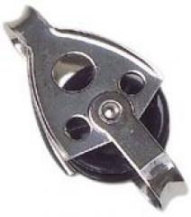 Einfach-Block mit KS-Rolle für Ø 10mm m. Hundsfott