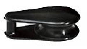 Block fuer Flaggenleine, Polyamid schwarz