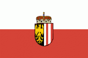 Flagge 20 x 30 cm OBERÖSTERREICH