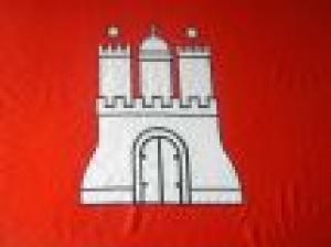 Flagge 30 x 45 cm HAMBURG SB-Pack