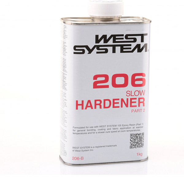 WEST SYSTEM 206 B Langsamer Härter 1,0 Kg