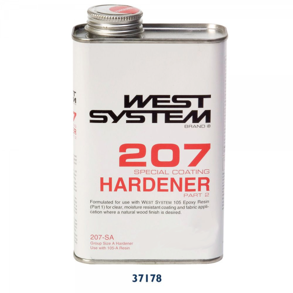 WEST SYSTEM 207 C Spezial Beschichtungs-Härter 3,6 Kg