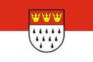 Flagge 30 x 45 cm KÖLN