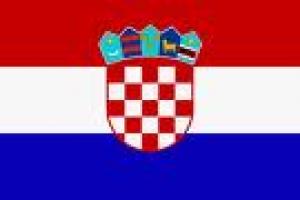 Flagge 20 x 30 cm KROATIEN SB-Pack