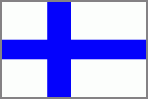 Flagge 40 x 60 cm FINNLAND
