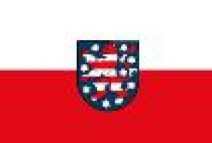 Flagge 30 x 45 cm THÜRINGEN