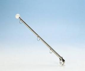 Flaggenstock Edelstahl 39cm für Relingsmontage