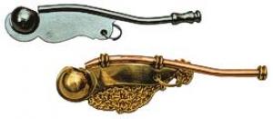 Bootsmann-Maaten-Pfeife Messing