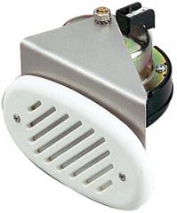 Elektr. Bootshupe 12v Einbau Lautsprechermodell, weiss