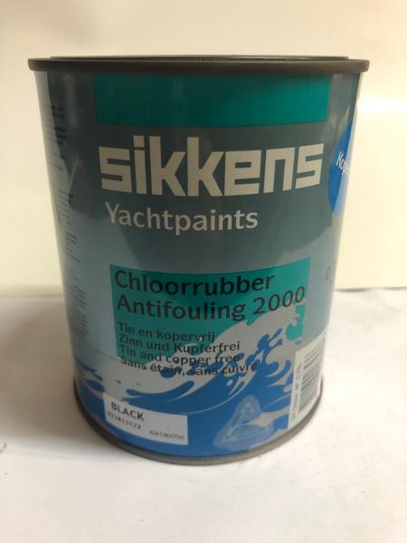 Sikkens Chloorubber Antifouling 2000 Black